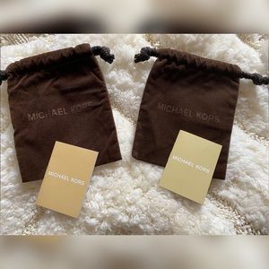 Michael Kors Jewlery dustbags